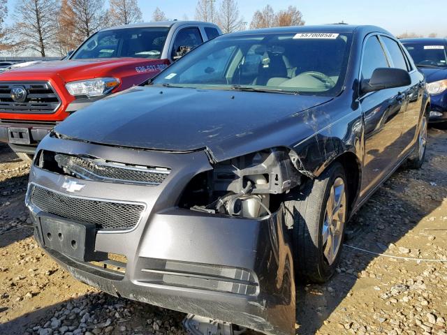 1G1ZB5E01AF250846 - 2010 CHEVROLET MALIBU LS GRAY photo 2