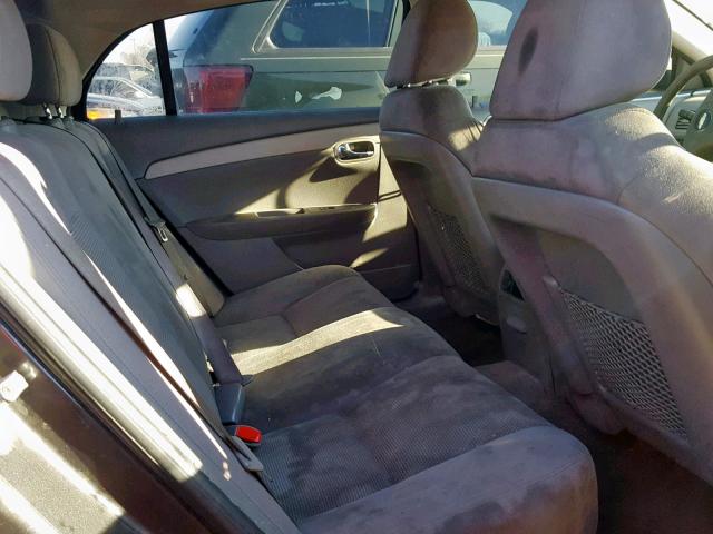 1G1ZB5E01AF250846 - 2010 CHEVROLET MALIBU LS GRAY photo 6