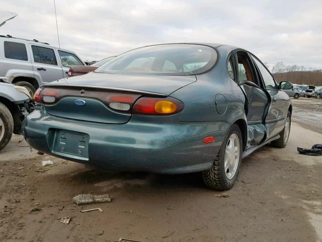 1FALP52U1VG192751 - 1997 FORD TAURUS GL TURQUOISE photo 4