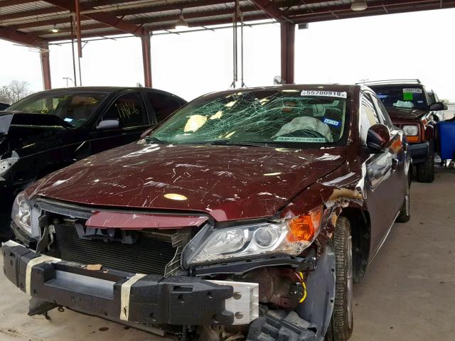 19VDE1F78DE004767 - 2013 ACURA ILX 20 TEC MAROON photo 9