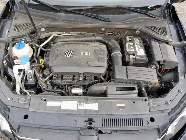 1VWAT7A3XFC076200 - 2015 VOLKSWAGEN PASSAT S BLUE photo 7