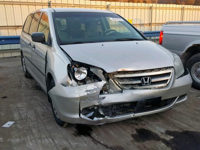 5FNRL38287B041607 - 2007 HONDA ODYSSEY LX SILVER photo 1