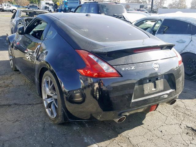 JN1AZ4EH1EM636090 - 2014 NISSAN 370Z BASE BLACK photo 3