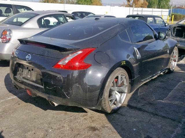 JN1AZ4EH1EM636090 - 2014 NISSAN 370Z BASE BLACK photo 4