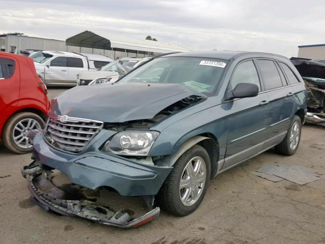 2A4GM68486R912204 - 2006 CHRYSLER PACIFICA T GREEN photo 2