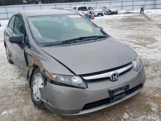 2HGFA164X8H002869 - 2008 HONDA CIVIC DX-G GRAY photo 1