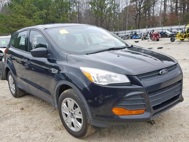 1FMCU0F75DUB28444 - 2013 FORD ESCAPE S BLACK photo 1