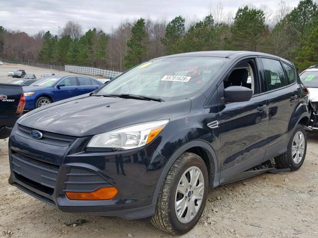 1FMCU0F75DUB28444 - 2013 FORD ESCAPE S BLACK photo 2