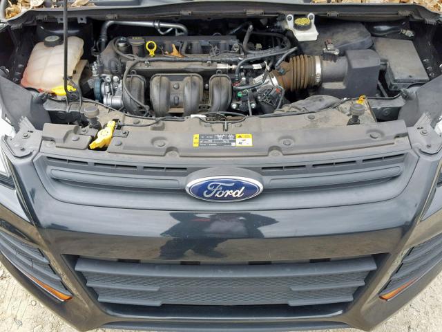 1FMCU0F75DUB28444 - 2013 FORD ESCAPE S BLACK photo 7