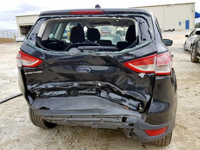 1FMCU0F75DUB28444 - 2013 FORD ESCAPE S BLACK photo 9