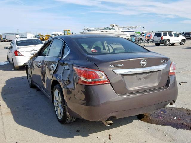 1N4BL3AP3DC180288 - 2013 NISSAN ALTIMA 3.5 GRAY photo 3