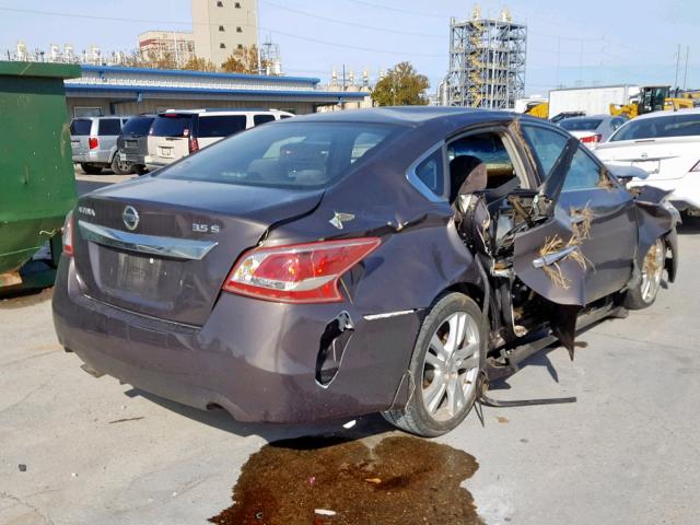 1N4BL3AP3DC180288 - 2013 NISSAN ALTIMA 3.5 GRAY photo 4