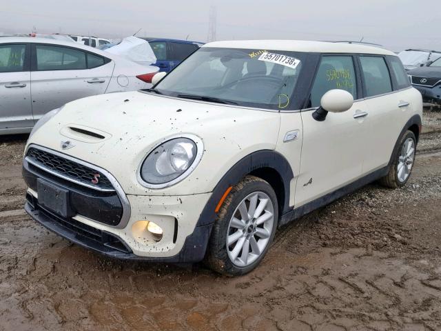 WMWLU5C59H2E81355 - 2017 MINI COOPER S C CREAM photo 2