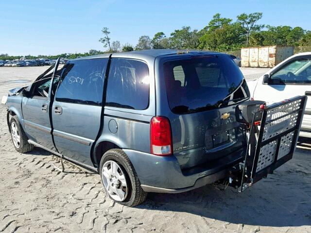 1GNDU23127D120821 - 2007 CHEVROLET UPLANDER L Mavi foto 3
