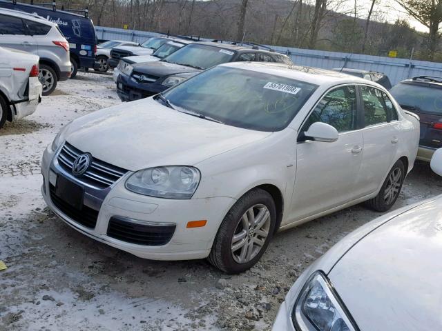 3VWEG71K77M121235 - 2007 VOLKSWAGEN JETTA WOLF WHITE photo 2