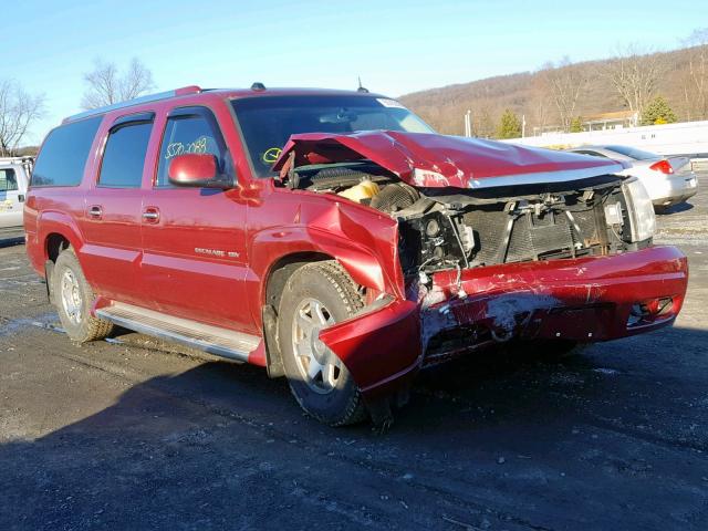 3GYFK66N84G197313 - 2004 CADILLAC ESCALADE E RED photo 1