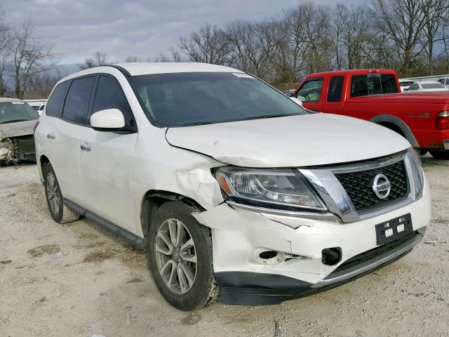 5N1AR2MM5EC621917 - 2014 NISSAN PATHFINDER WHITE photo 1