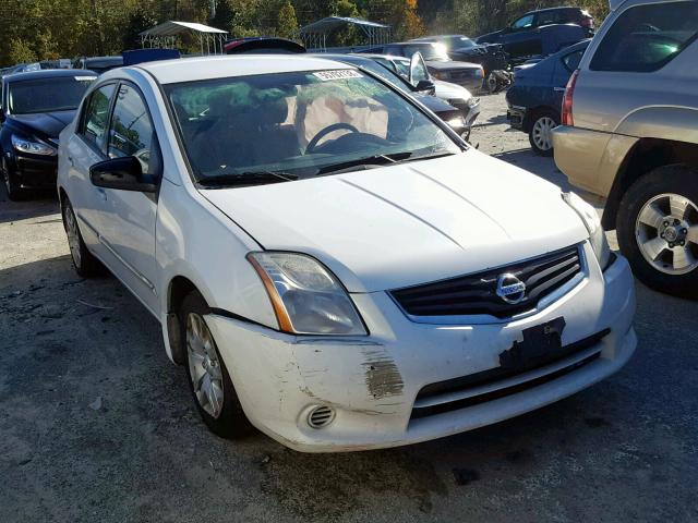 3N1AB6AP0CL685186 - 2012 NISSAN SENTRA 2.0 WHITE photo 1