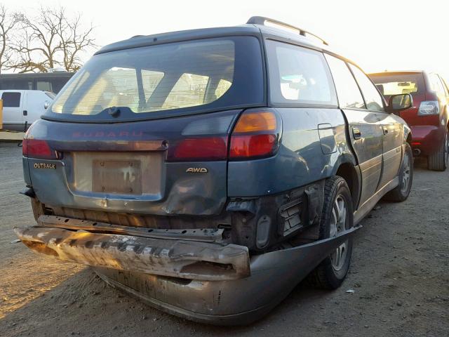 4S3BH6656Y7666645 - 2000 SUBARU LEGACY OUT GRAY photo 4