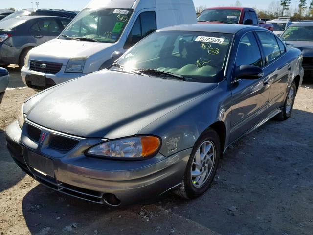 1G2NF52E94C202564 - 2004 PONTIAC GRAND AM S GRAY photo 2