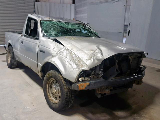 1FTYR10D25PA97573 - 2005 FORD RANGER SILVER photo 1