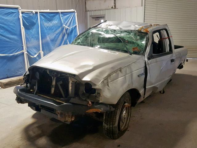 1FTYR10D25PA97573 - 2005 FORD RANGER SILVER photo 2