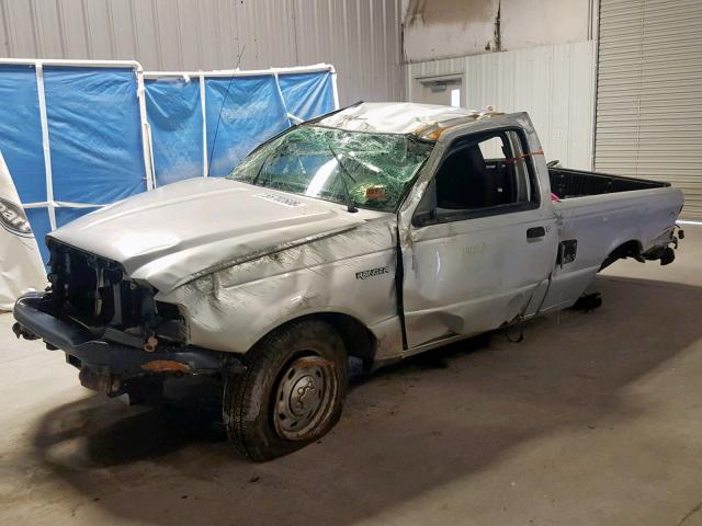 1FTYR10D25PA97573 - 2005 FORD RANGER SILVER photo 9