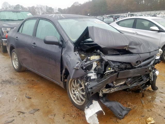 5YFBU4EE3CP007849 - 2012 TOYOTA COROLLA BA GRAY photo 1