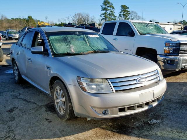 1FAHP24W68G108026 - 2008 FORD TAURUS SEL SILVER photo 1