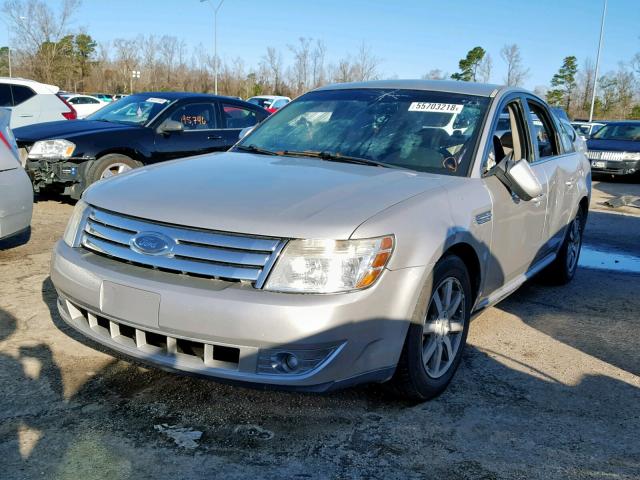 1FAHP24W68G108026 - 2008 FORD TAURUS SEL SILVER photo 2