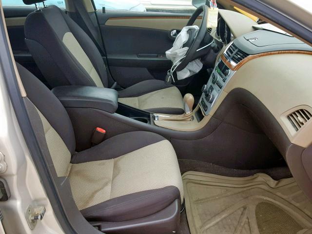 1G1ZH57B79F182724 - 2009 CHEVROLET MALIBU 1LT 金色 照片 5