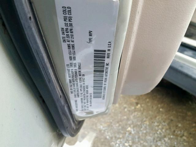 4S4BP61C957306172 - 2005 SUBARU LEGACY OUT GOLD photo 10