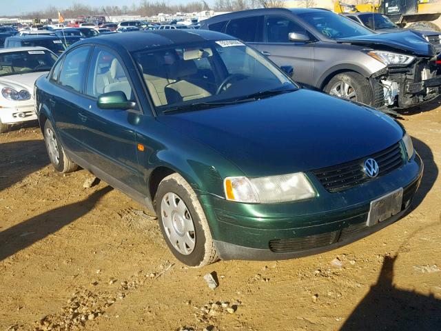 WVWMA23B5YP297955 - 2000 VOLKSWAGEN PASSAT GLS GREEN photo 1