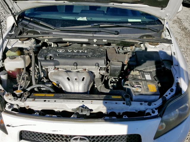 JTKDE167990296929 - 2009 TOYOTA SCION TC თეთრი ფოტო 7