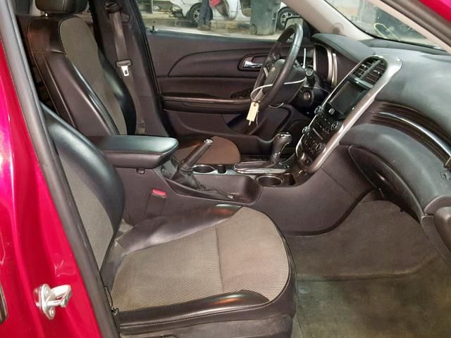 1G11C5SL1EF189593 - 2014 CHEVROLET MALIBU 1LT BURGUNDY photo 5