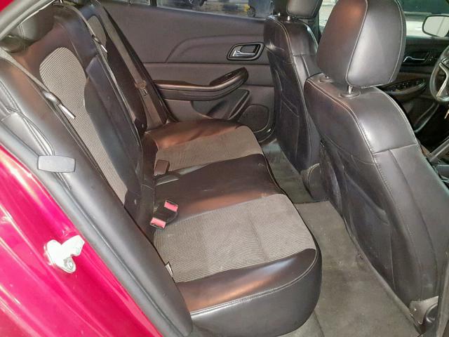 1G11C5SL1EF189593 - 2014 CHEVROLET MALIBU 1LT BURGUNDY photo 6