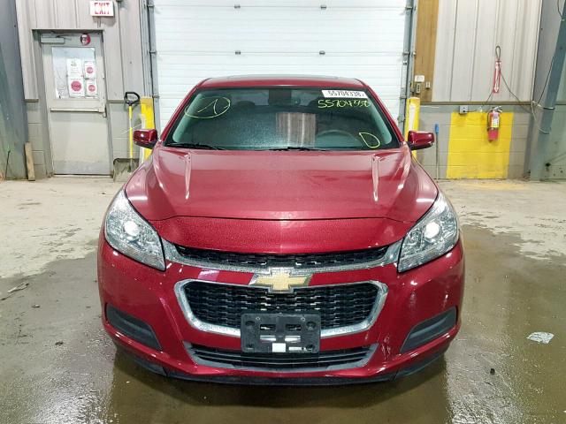 1G11C5SL1EF189593 - 2014 CHEVROLET MALIBU 1LT BURGUNDY photo 9