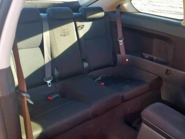 JTKDE167290281737 - 2009 TOYOTA SCION TC ბურგუნდია ფოტო 6