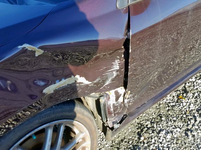 JTKDE167290281737 - 2009 TOYOTA SCION TC ბურგუნდია ფოტო 9