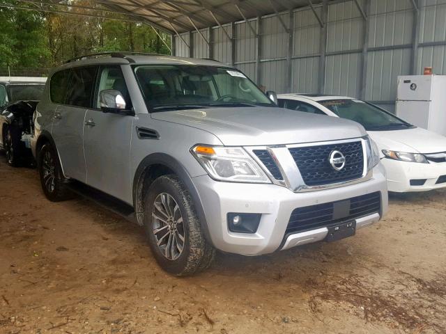 JN8AY2ND9J9054483 - 2018 NISSAN ARMADA SV SILVER photo 1