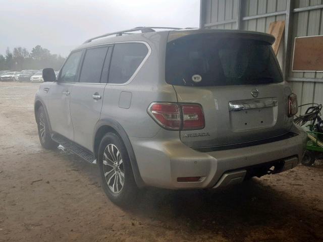 JN8AY2ND9J9054483 - 2018 NISSAN ARMADA SV SILVER photo 3