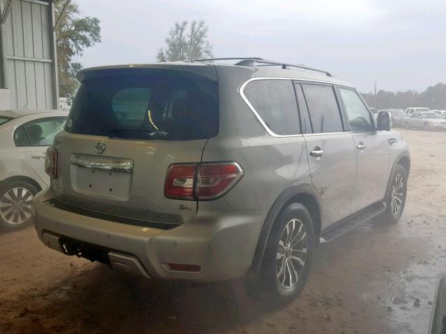 JN8AY2ND9J9054483 - 2018 NISSAN ARMADA SV SILVER photo 4