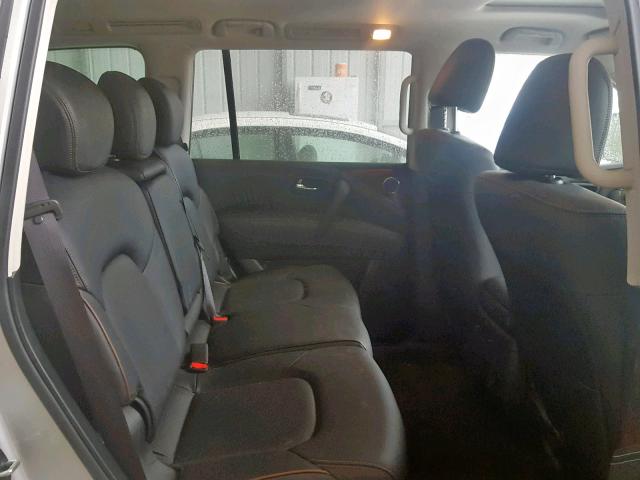 JN8AY2ND9J9054483 - 2018 NISSAN ARMADA SV SILVER photo 6