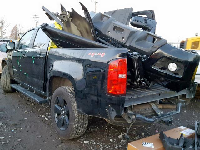 1GCGTCE30G1273101 - 2016 CHEVROLET COLORADO L BLACK photo 3