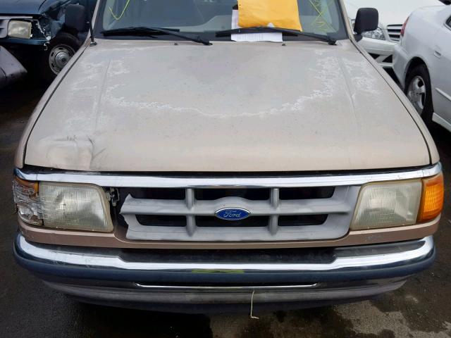 1FTCR10X6PPB69642 - 1993 FORD RANGER GOLD photo 7