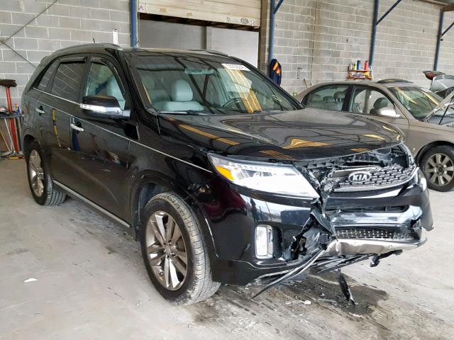 5XYKW4A76EG521798 - 2014 KIA SORENTO SX BLACK photo 1