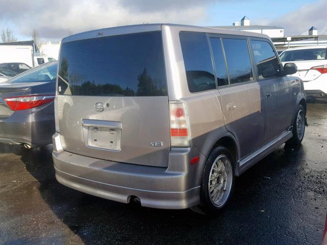 JTLKT334864092190 - 2006 TOYOTA SCION XB Күміс фото 4