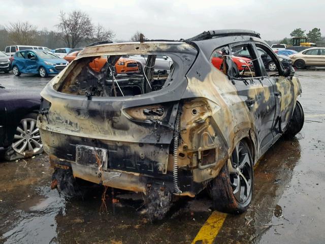 KM8J3CA22JU754763 - 2018 HYUNDAI TUCSON LIM BURN photo 4