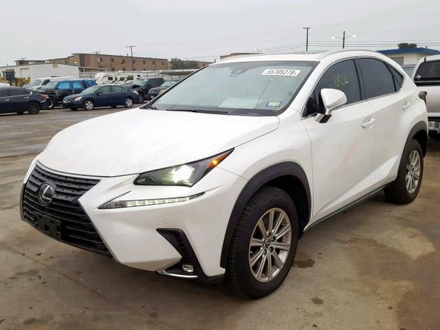 JTJYARBZ4J2109936 - 2018 LEXUS NX 200T WHITE photo 2