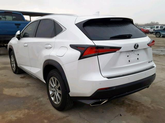 JTJYARBZ4J2109936 - 2018 LEXUS NX 200T WHITE photo 3